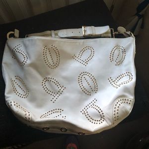 4-sale Bebe Leather Extra Large Hobo Purse- 689 $70 or $65 w/offer